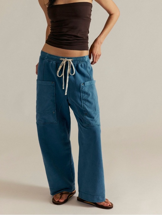 Free People Pants - We the Free Jet Set Knit Pull-on Pants